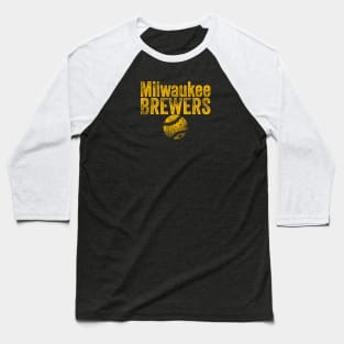 Brewers Vintage Weathered Baseball T-Shirt